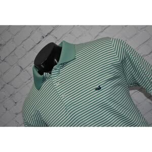 Southern Marsh Golf Polo Shirt Mens Size Medium Performance Polyester Green